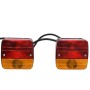 Luces de remolque 2 uds bombilla clásica rojo 12V 10,5x7,5x10cm von , Leuchten für Kraftfahrzeuge - Ref: Foro24-152903, Preis...