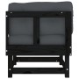Sofás esquineros con cojines 2 uds madera maciza de pino negro von , Modulare Sofas für den Außenbereich - Ref: Foro24-825454...