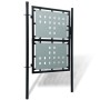Puerta de valla de jardín negra 100x175 cm von , Gartentore - Ref: Foro24-141686, Preis: 195,51 €, Rabatt: %