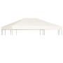 Toldo de cenador 310 g/m² 4x3 m blanco crema von , Abdeckungen für Zelte und Pavillons - Ref: Foro24-44783, Preis: 84,53 €, R...