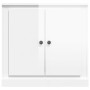 Aparador madera contrachapada blanco brillante 70x35,5x67,5 cm de , Aparadores - Ref: Foro24-816186, Precio: 75,49 €, Descuen...