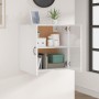 Armario pared madera contrachapada blanco brillo 60x31x60 cm von , Schließfächer und Lagerschränke - Ref: Foro24-812903, Prei...