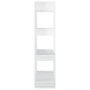 Estantería/divisor de espacios blanco brillante 80x30x123,5 cm von , Bücherregale und Regale - Ref: Foro24-811580, Preis: 39,...