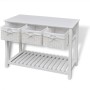 Aparador de almacenaje blanco by , Sideboards - Ref: Foro24-242432, Price: 166,15 €, Discount: %