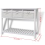 Aparador de almacenaje blanco by , Sideboards - Ref: Foro24-242432, Price: 166,15 €, Discount: %