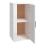 Aparador de madera contrachapada blanco brillante 40x33x70 cm by , Sideboards - Ref: Foro24-819414, Price: 60,25 €, Discount: %