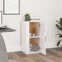Aparador de madera contrachapada blanco brillante 40x33x70 cm by , Sideboards - Ref: Foro24-819414, Price: 60,25 €, Discount: %
