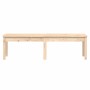 Banco de jardín de 2 plazas madera maciza pino 159,5x44x45 cm de vidaXL, Bancos de jardín - Ref: Foro24-824011, Precio: 77,91...