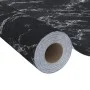 Self-adhesive PVC sheets for furniture in black stone, 500x90 cm. by vidaXL, window films - Ref: Foro24-326143, Price: 26,72 ...