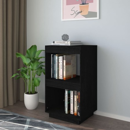 Estantería de madera maciza de pino negro 40x35x71 cm von , Bücherregale und Regale - Ref: Foro24-810843, Preis: 48,70 €, Rab...