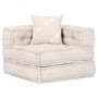 Puf modular de 4 plazas de tela beige von , Kissen für Stühle und Sofas - Ref: Foro24-249398, Preis: 848,96 €, Rabatt: %