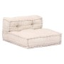 Puf modular de 4 plazas de tela beige von , Kissen für Stühle und Sofas - Ref: Foro24-249398, Preis: 848,96 €, Rabatt: %