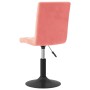 Drehbare Esszimmerstühle 6 Einheiten aus rosa Samt von , Essstühle - Ref: Foro24-3089305, Preis: 300,15 €, Rabatt: %