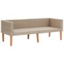 2-teiliges Gartenmöbel-Set und beige synthetische Rattankissen von vidaXL, Gartensets - Ref: Foro24-3059330, Preis: 267,40 €,...