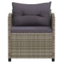 Set de muebles de jardín 3 pzas y cojines ratán sintético gris von , Gartensets - Ref: Foro24-3098168, Preis: 844,35 €, Rabat...