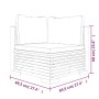 Juego muebles de jardín 3 piezas y cojines madera maciza teca von , Gartensets - Ref: Foro24-3100905, Preis: 489,17 €, Rabatt: %