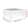Juego muebles de jardín 5 piezas y cojines madera maciza teca von , Gartensets - Ref: Foro24-3100913, Preis: 891,23 €, Rabatt: %