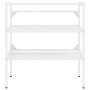 Estructura de baño con lavabo incorporado hierro blanco von , Badezimmerwaschtische - Ref: Foro24-3101375, Preis: 212,71 €, R...