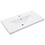 Estructura de baño con lavabo incorporado hierro blanco von , Badezimmerwaschtische - Ref: Foro24-3101375, Preis: 212,71 €, R...