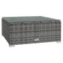 Set de muebles de jardín 9 pzas y cojines ratán sintético gris by , Garden sets - Ref: Foro24-3101517, Price: 1,00 €, Discoun...