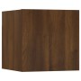 Muebles para TV de pared 8 uds roble marrón 30,5x30x30 cm by , TV Furniture - Ref: Foro24-3120325, Price: 158,50 €, Discount: %