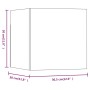 Muebles para TV de pared 8 uds roble marrón 30,5x30x30 cm by , TV Furniture - Ref: Foro24-3120325, Price: 158,50 €, Discount: %
