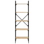 Librería de 5 estantes madera roble Sonoma 56x31,5x174 cm von , Bücherregale und Regale - Ref: Foro24-833344, Preis: 61,88 €,...