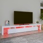 Mueble de TV con luces LED blanco 260x36,5x40 cm von , TV-Möbel - Ref: Foro24-3152818, Preis: 192,41 €, Rabatt: %