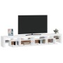 Mueble de TV con luces LED blanco 260x36,5x40 cm von , TV-Möbel - Ref: Foro24-3152818, Preis: 192,41 €, Rabatt: %