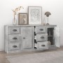 Aparadores 2 uds madera contrachapada gris hormigón von , Sideboards - Ref: Foro24-3185227, Preis: 207,06 €, Rabatt: %