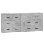 Aparadores 2 uds madera contrachapada gris hormigón von , Sideboards - Ref: Foro24-3185411, Preis: 188,51 €, Rabatt: %