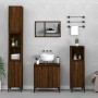 Set de muebles baño 3 pzas madera contrachapada roble marrón by , Bathroom furniture - Ref: Foro24-3185596, Price: 221,31 €, ...