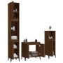 Set de muebles baño 3 pzas madera contrachapada roble marrón by , Bathroom furniture - Ref: Foro24-3185596, Price: 221,31 €, ...