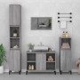 Set de muebles de baño 3 pzas madera contrachapada gris sonoma von , Badezimmermöbel - Ref: Foro24-3185627, Preis: 197,18 €, ...