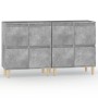 Aparadores 2 uds madera contrachapada gris hormigón 60x35x70 cm by , Sideboards - Ref: Foro24-3185755, Price: 141,67 €, Disco...