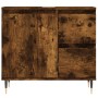 Set de muebles baño 3 pzas madera contrachapada roble ahumado von , Badezimmermöbel - Ref: Foro24-3190218, Preis: 191,64 €, R...