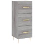 Aparador alto madera contrachapada gris Sonoma 34,5x34x180 cm de , Aparadores - Ref: Foro24-3199231, Precio: 116,87 €, Descue...