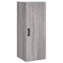 Aparador alto madera contrachapada gris Sonoma 34,5x34x180 cm von , Sideboards - Ref: Foro24-3198855, Preis: 118,14 €, Rabatt: %