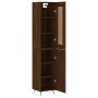 Aparador alto madera contrachapada roble marrón 34,5x34x180 cm von , Sideboards - Ref: Foro24-3200112, Preis: 105,34 €, Rabat...