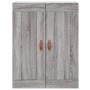 Aparador alto madera contrachapada gris sonoma 69,5x34x180 cm by , Sideboards - Ref: Foro24-3199535, Price: 144,60 €, Discoun...