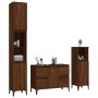 Set de muebles baño 3 pzas madera contrachapada roble marrón von , Badezimmermöbel - Ref: Foro24-3185612, Preis: 250,23 €, Ra...