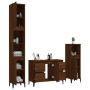 Set de muebles baño 3 pzas madera contrachapada roble marrón von , Badezimmermöbel - Ref: Foro24-3185612, Preis: 250,23 €, Ra...