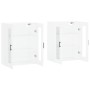 Armarios de pared 2 uds madera de ingeniería blanco by , Sideboards - Ref: Foro24-3197945, Price: 185,72 €, Discount: %