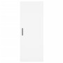 Aparador alto madera contrachapada blanco 34,5x34x180 cm by , Sideboards - Ref: Foro24-3199121, Price: 103,59 €, Discount: %