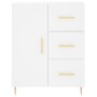 Aparador de madera de ingeniería blanco 69,5x34x90 cm by , Sideboards - Ref: Foro24-827900, Price: 87,06 €, Discount: %
