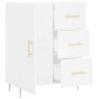 Aparador de madera de ingeniería blanco 69,5x34x90 cm de , Aparadores - Ref: Foro24-827900, Precio: 86,99 €