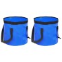 Cubos plegables 2 unidades PVC azul 30 L de , Herramientas de camping - Ref: Foro24-364311, Precio: 39,24 €, Descuento: %