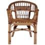 Silla de jardín de ratán natural marrón von , Gartenstühle - Ref: Foro24-246809, Preis: 257,20 €, Rabatt: %