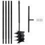 Earth drill with handle 250 mm extension tube 4 m steel by vidaXL, Helical augers - Ref: Foro24-3059406, Price: 114,95 €, Dis...