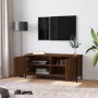 Mueble TV con puertas contrachapada marrón roble 102x35x45 cm by , TV Furniture - Ref: Foro24-826294, Price: 60,73 €, Discoun...